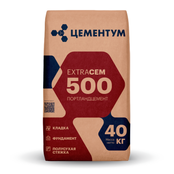 Цемент ExtraCEM 500, 40 кг